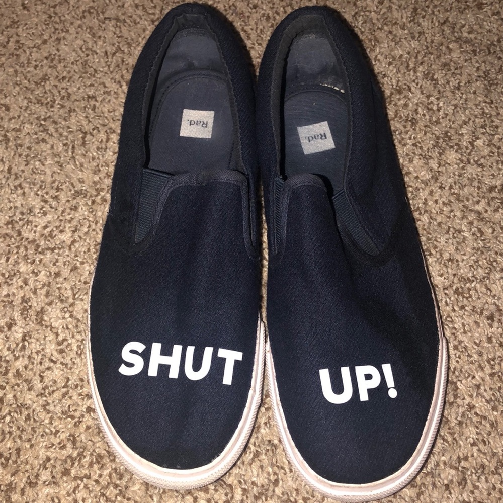 Shut up! Shoes